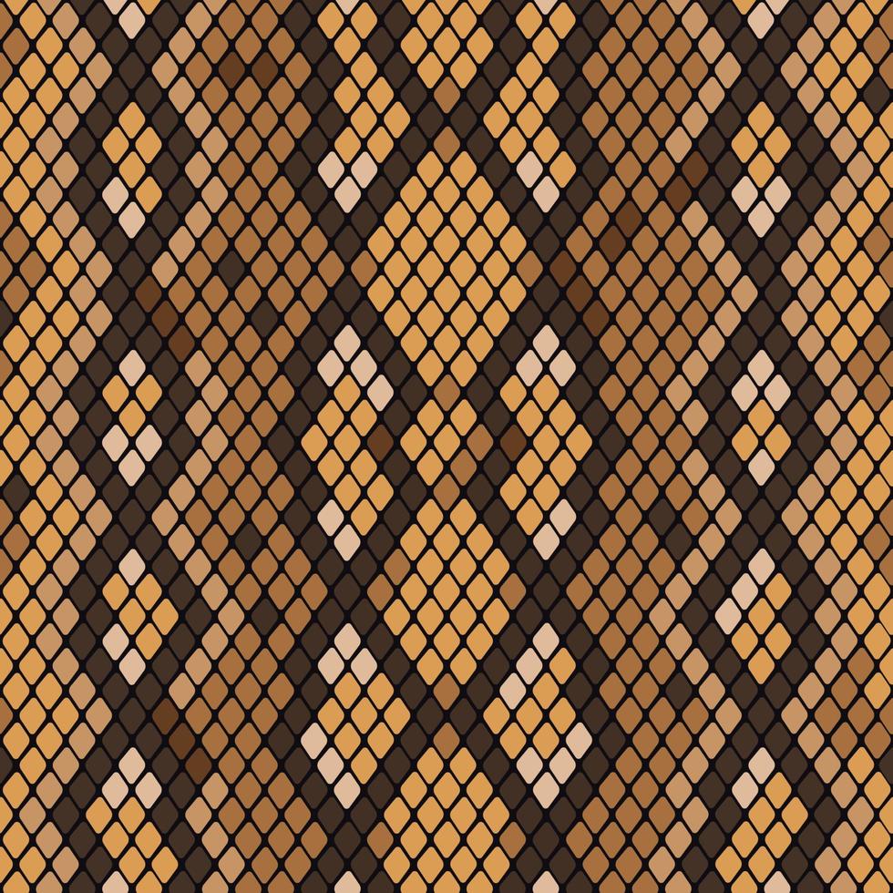 Snake Skin Seamless Pattern vector