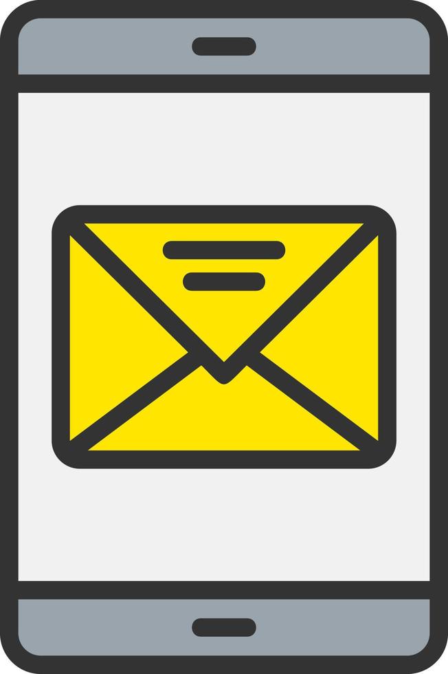 icono de vector de correo electrónico