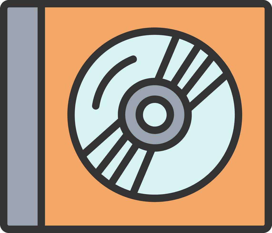 Compact Disc Vector Icon