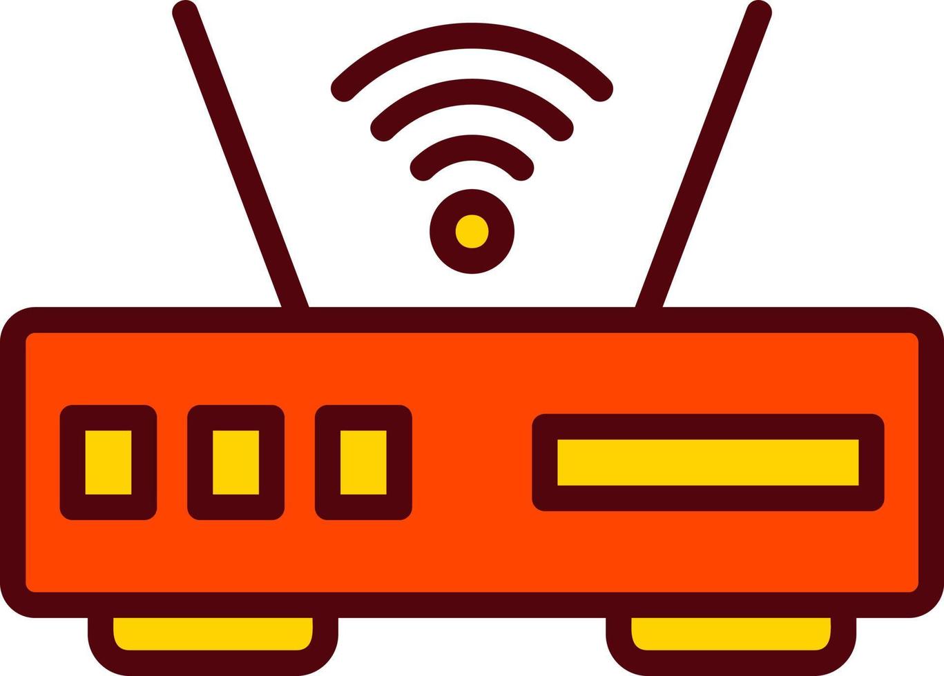 Modem Vector Icon 16823212 Vector Art at Vecteezy