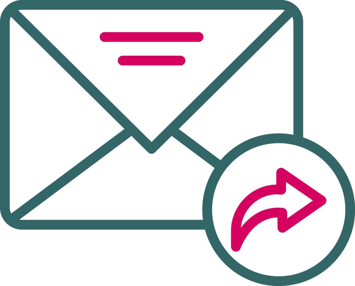 Mail Forward Vector Icon