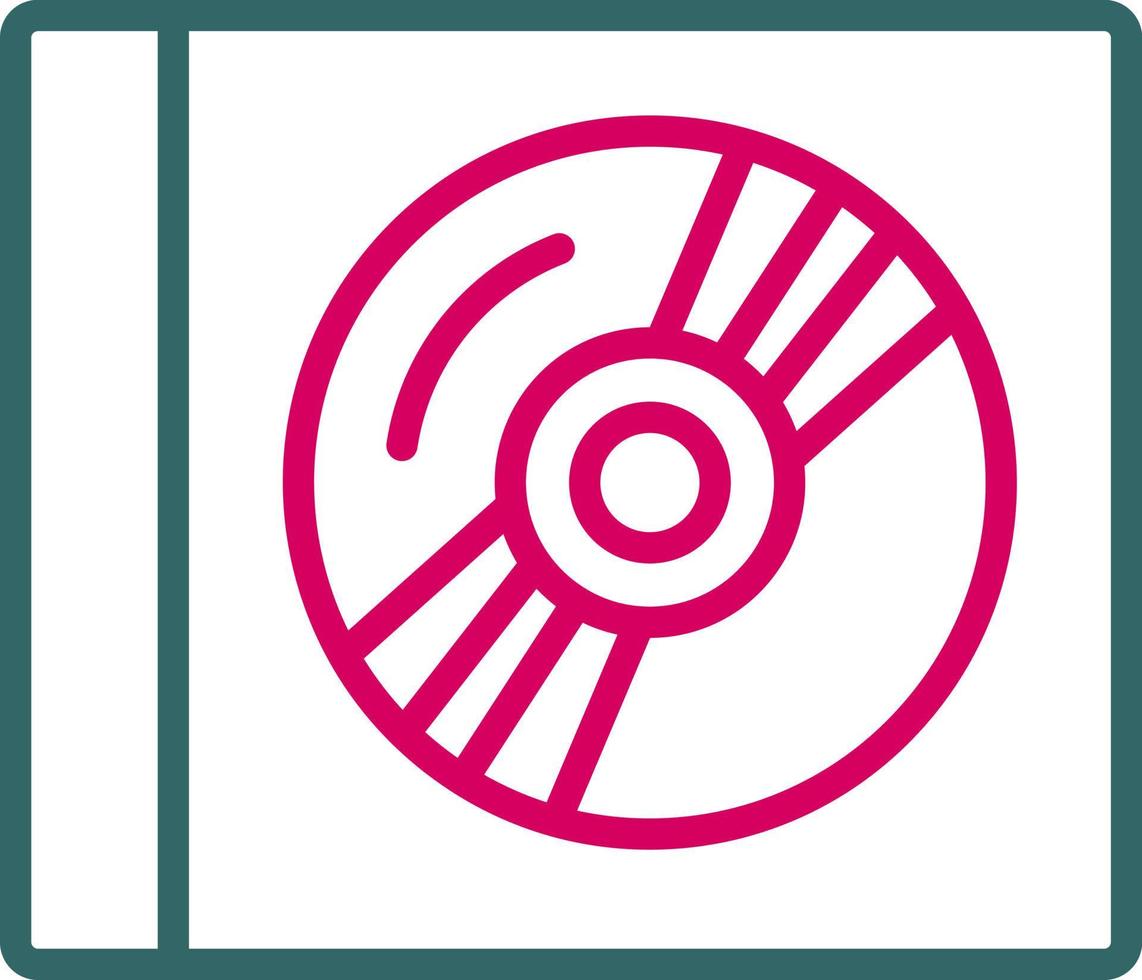 Compact Disc Vector Icon
