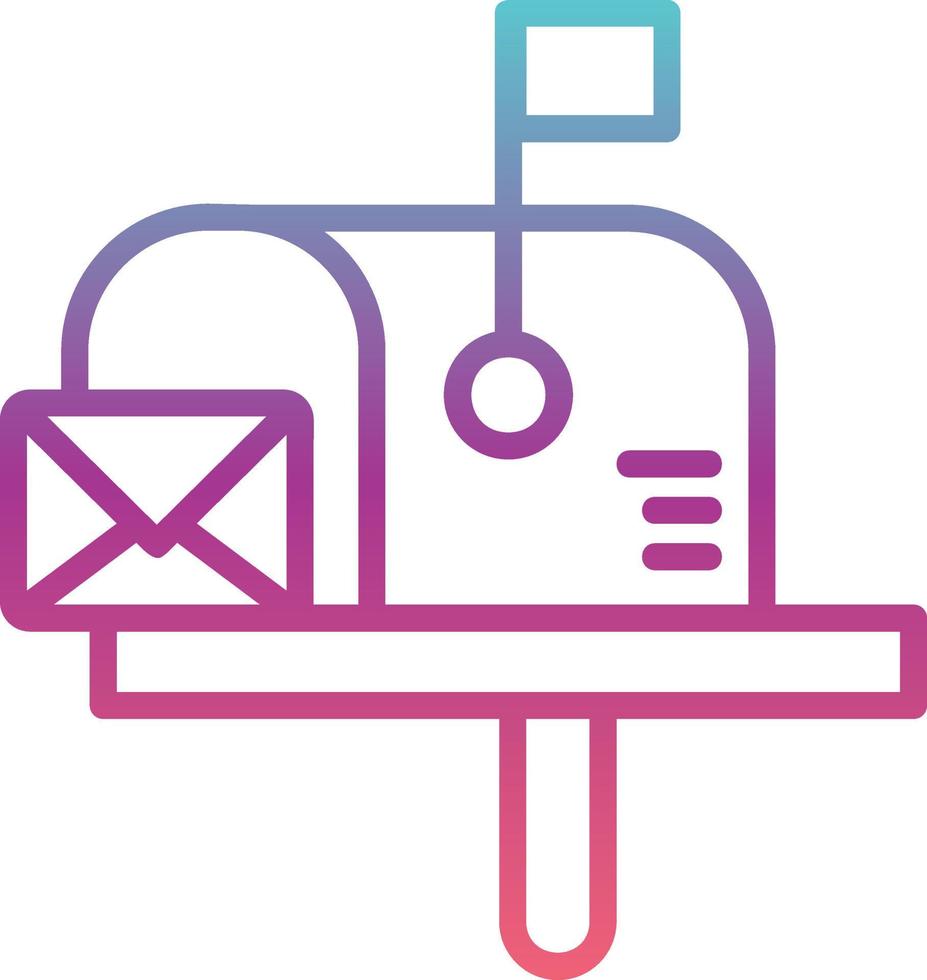 Mailbox Vector Icon