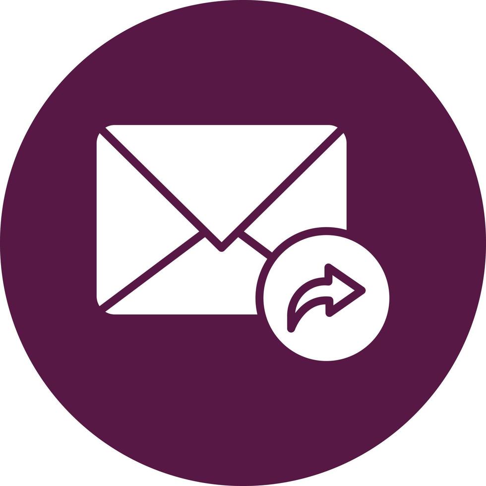 Mail Forward Vector Icon