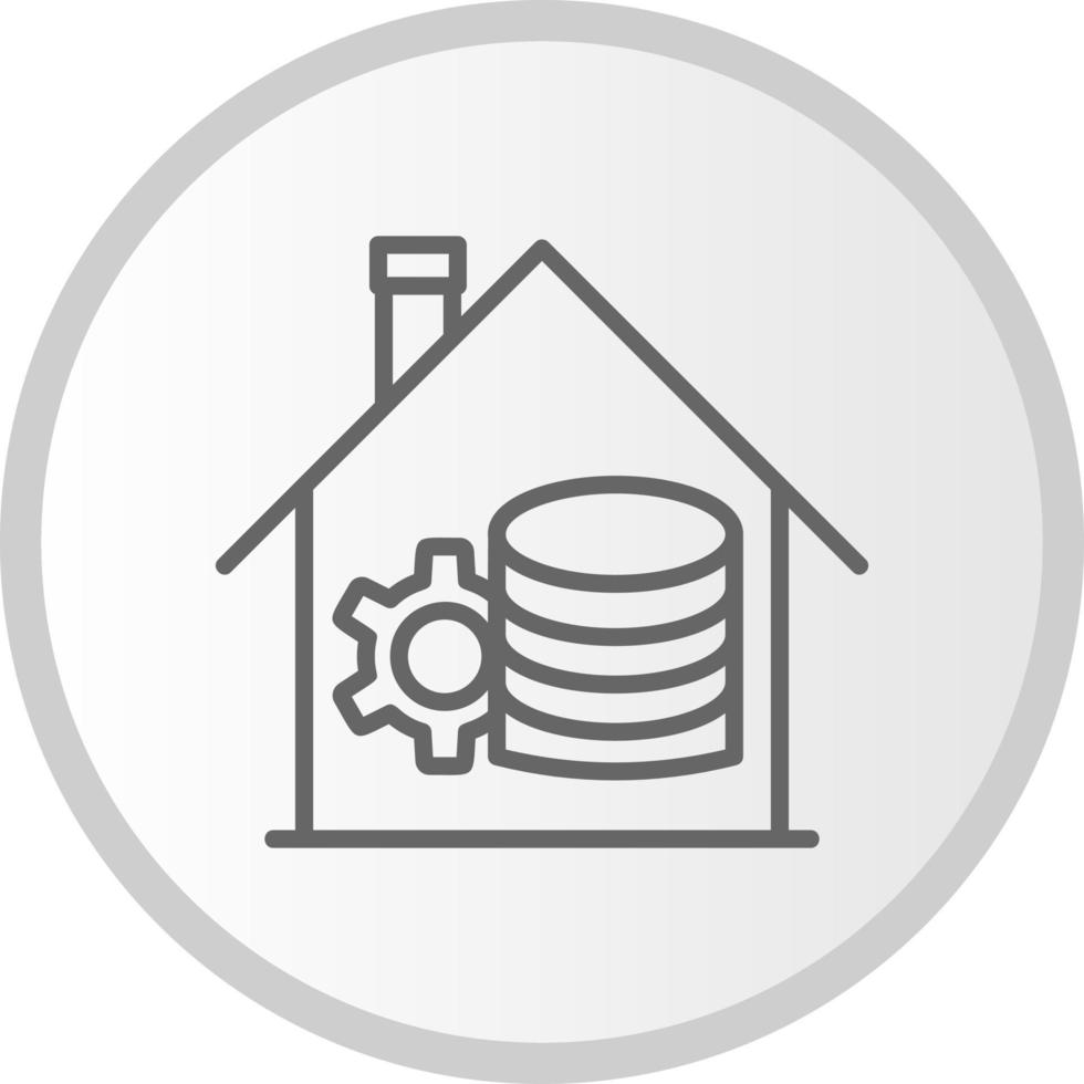 Data Warehouse Vector Icon