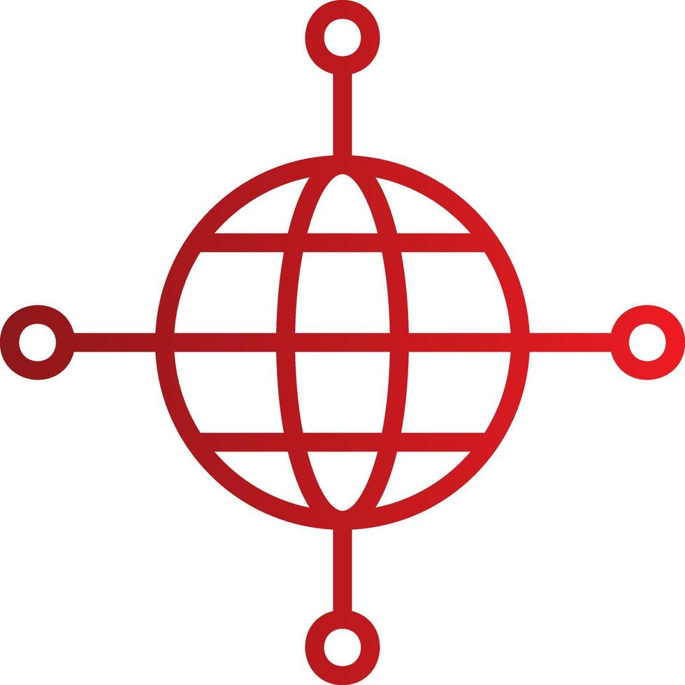 Global Infrastructure Vector Icon