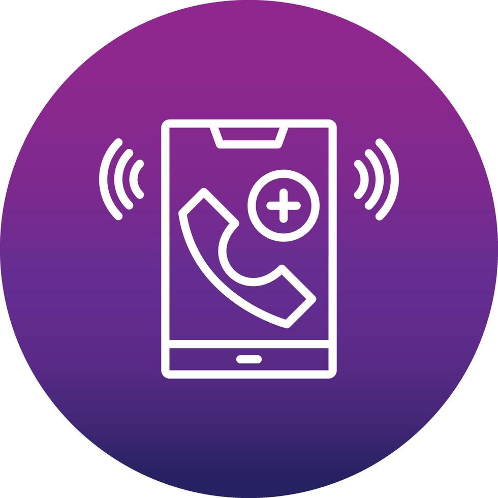 Emergency Call Vector Icon