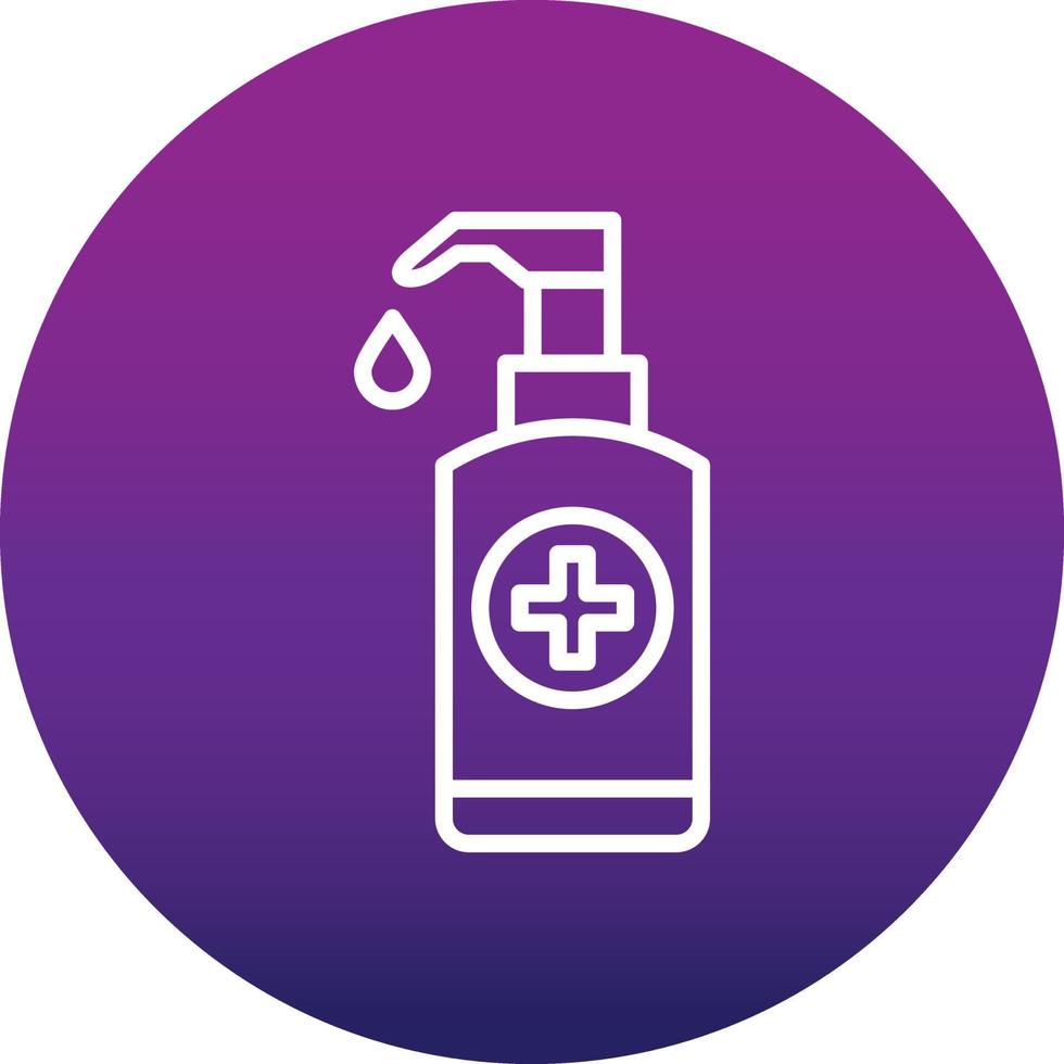 Hand Sanitizer Vector Icon