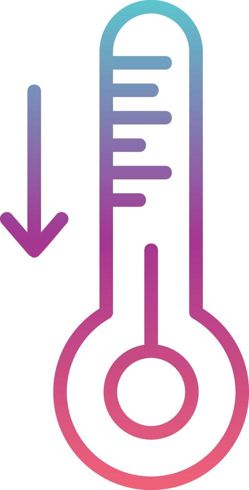 Temprature Low Vector Icon