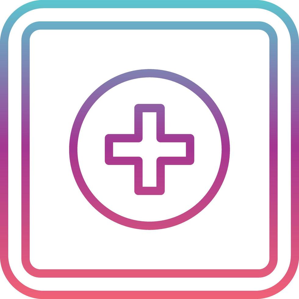 First Aid Symbol Vector Icon