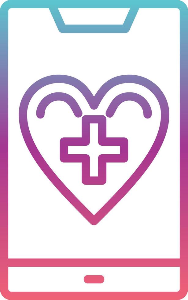 M Health Vector Icon