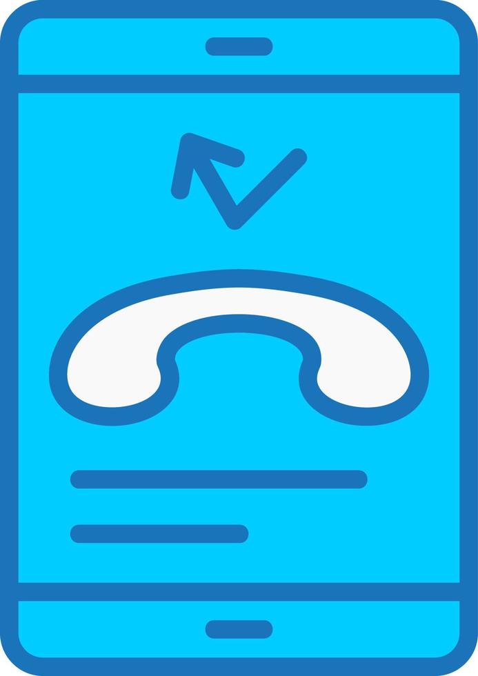 Missed Call Vector Icon