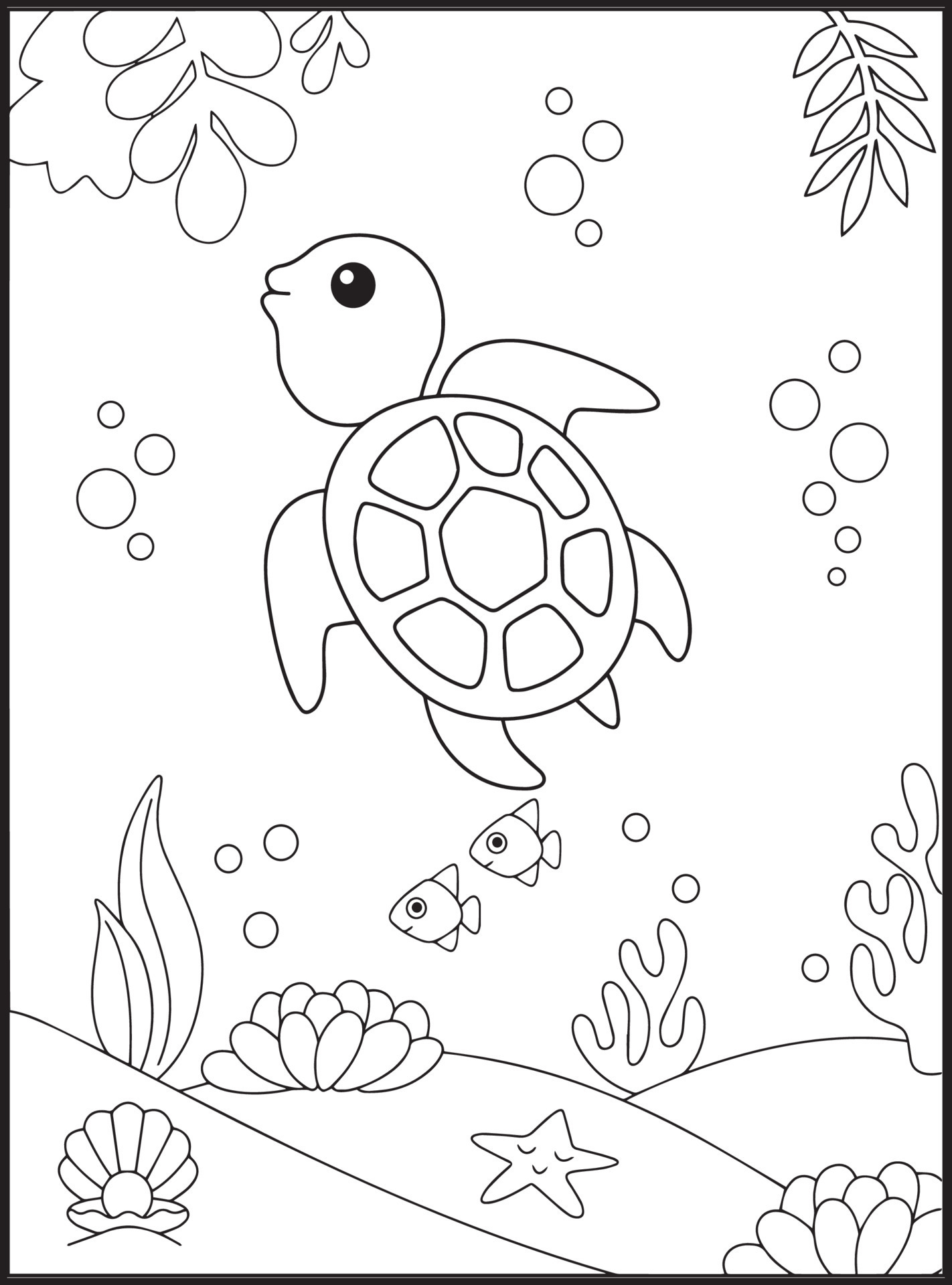 Reptiles Coloring Pages 16825070 Vector Art at Vecteezy