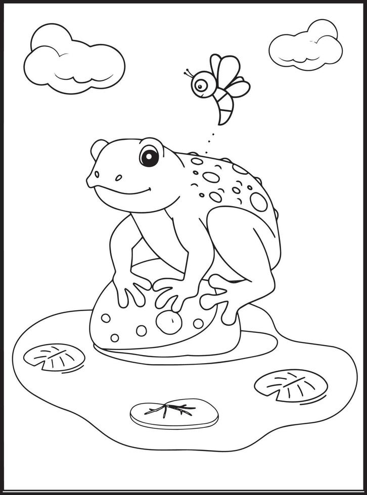 Reptiles Coloring Pages vector