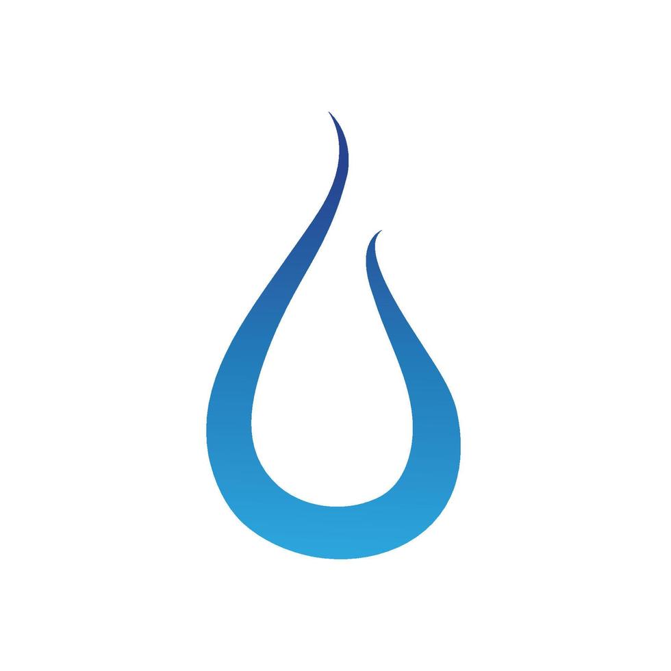 Water drop Logo Template vector