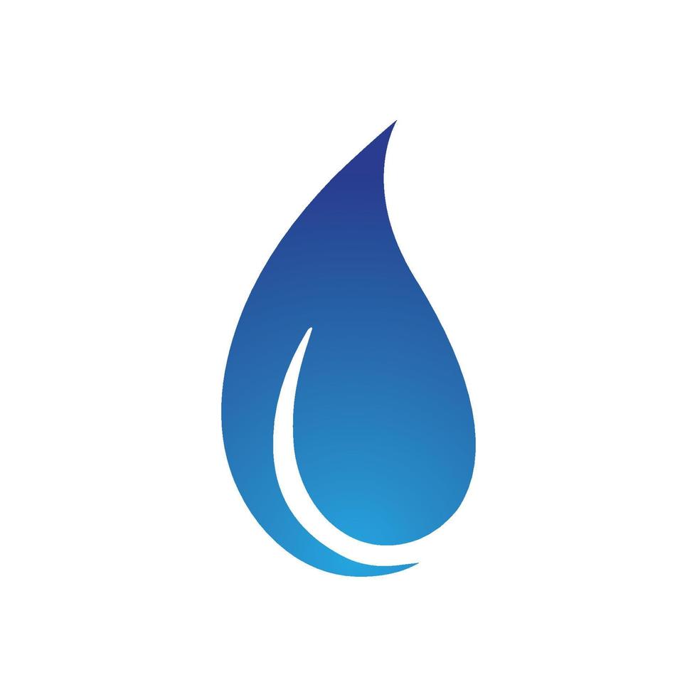 vector de plantilla de logotipo de gota de agua