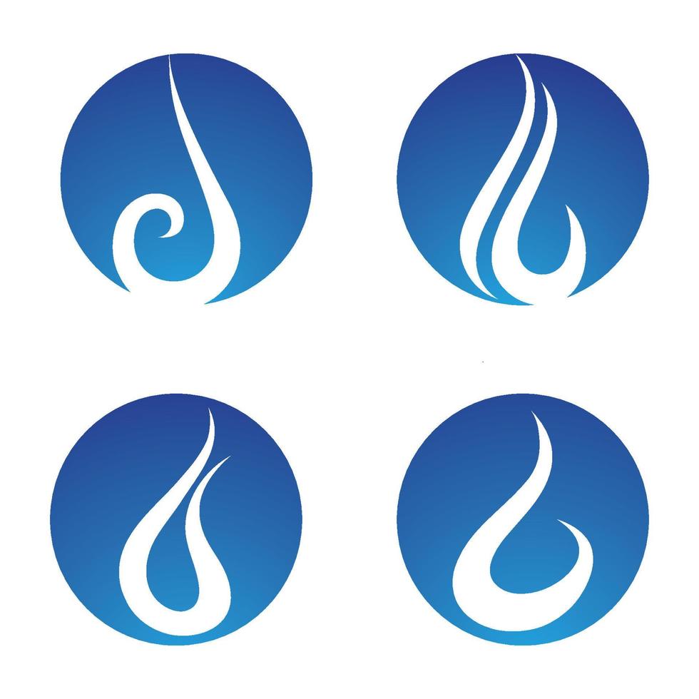 Water drop Logo Template vector