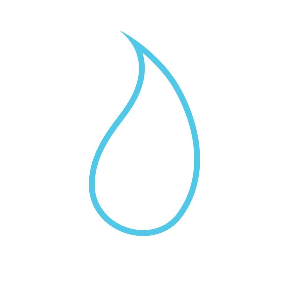 Water drop Logo Template vector