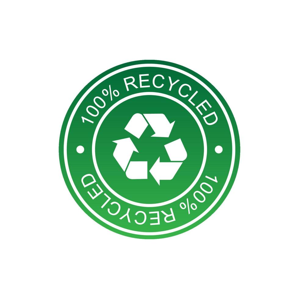 ecology badge vector. ecology icon vector illustration