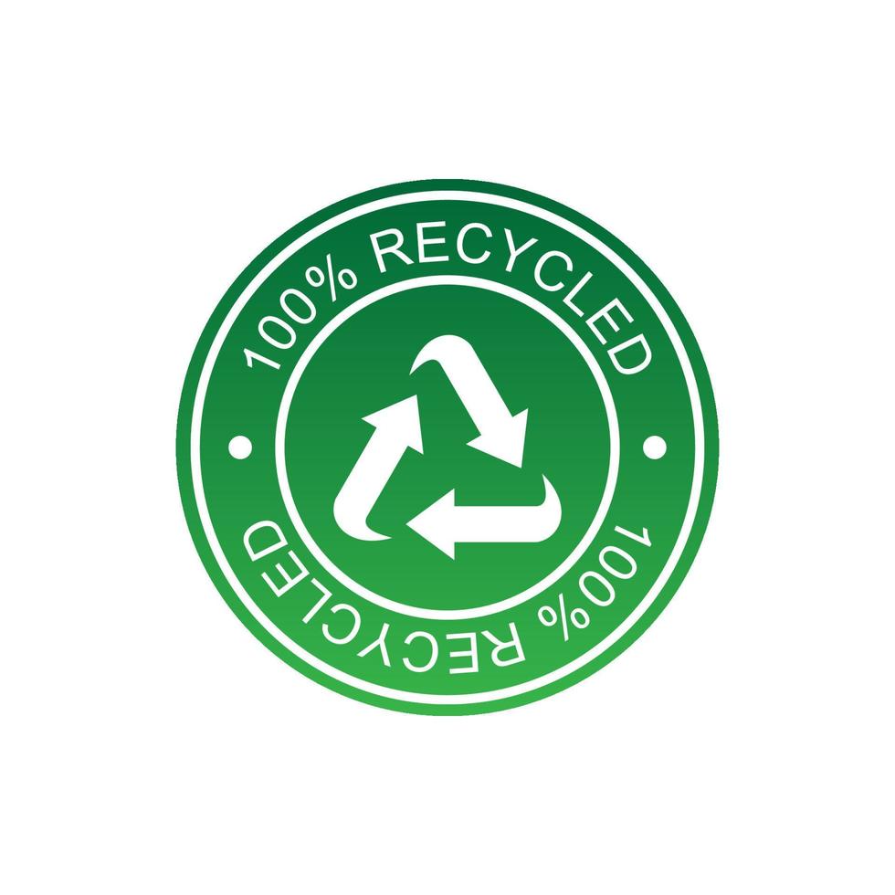 ecology badge vector. ecology icon vector illustration