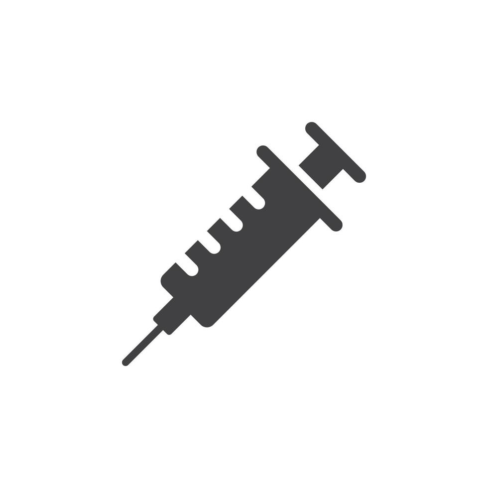 medical injection icon vector illustration