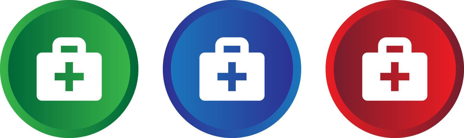 first aid kit icon vector illustration