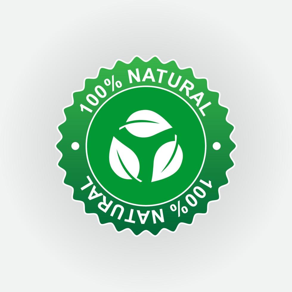ecology badge vector. ecology icon vector illustration