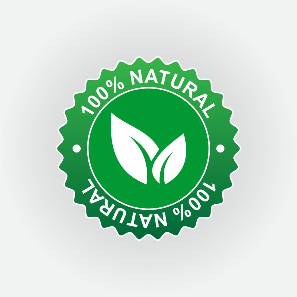 ecology badge vector. ecology icon vector illustration