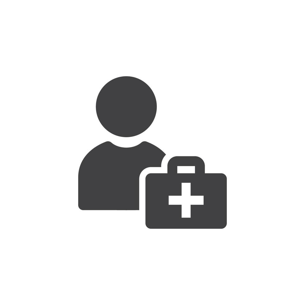 doctor icon vector. doctor icon vector illustration