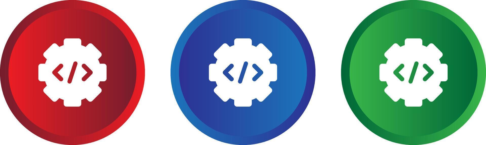 coding icon vector. coding icon vector illustration
