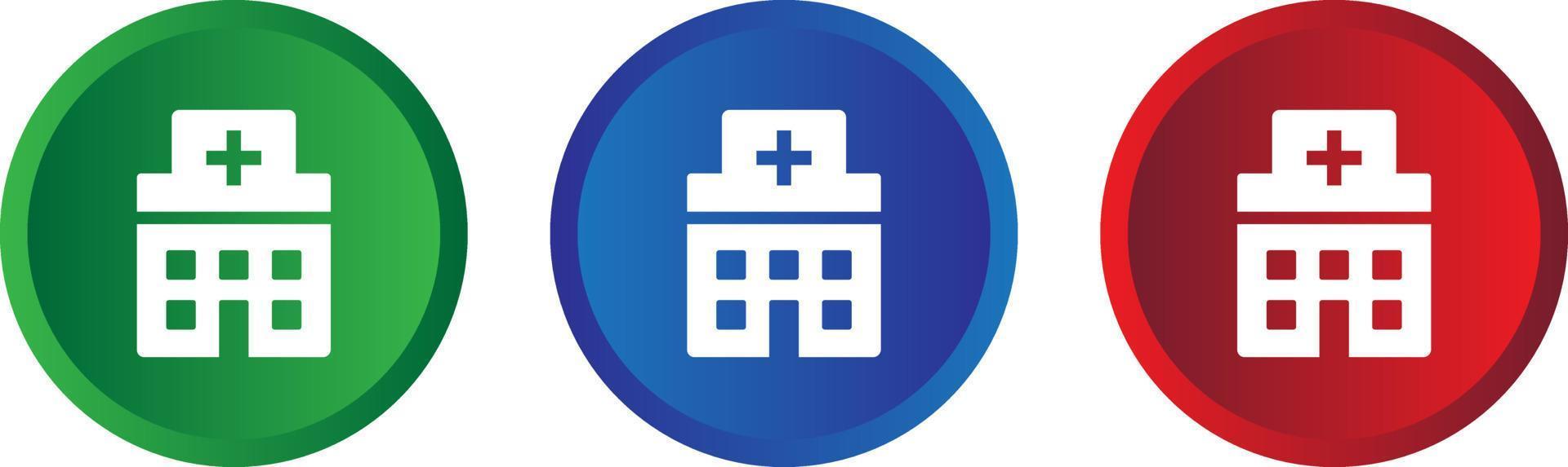 hospital icon vector. hospital icon vector illustration
