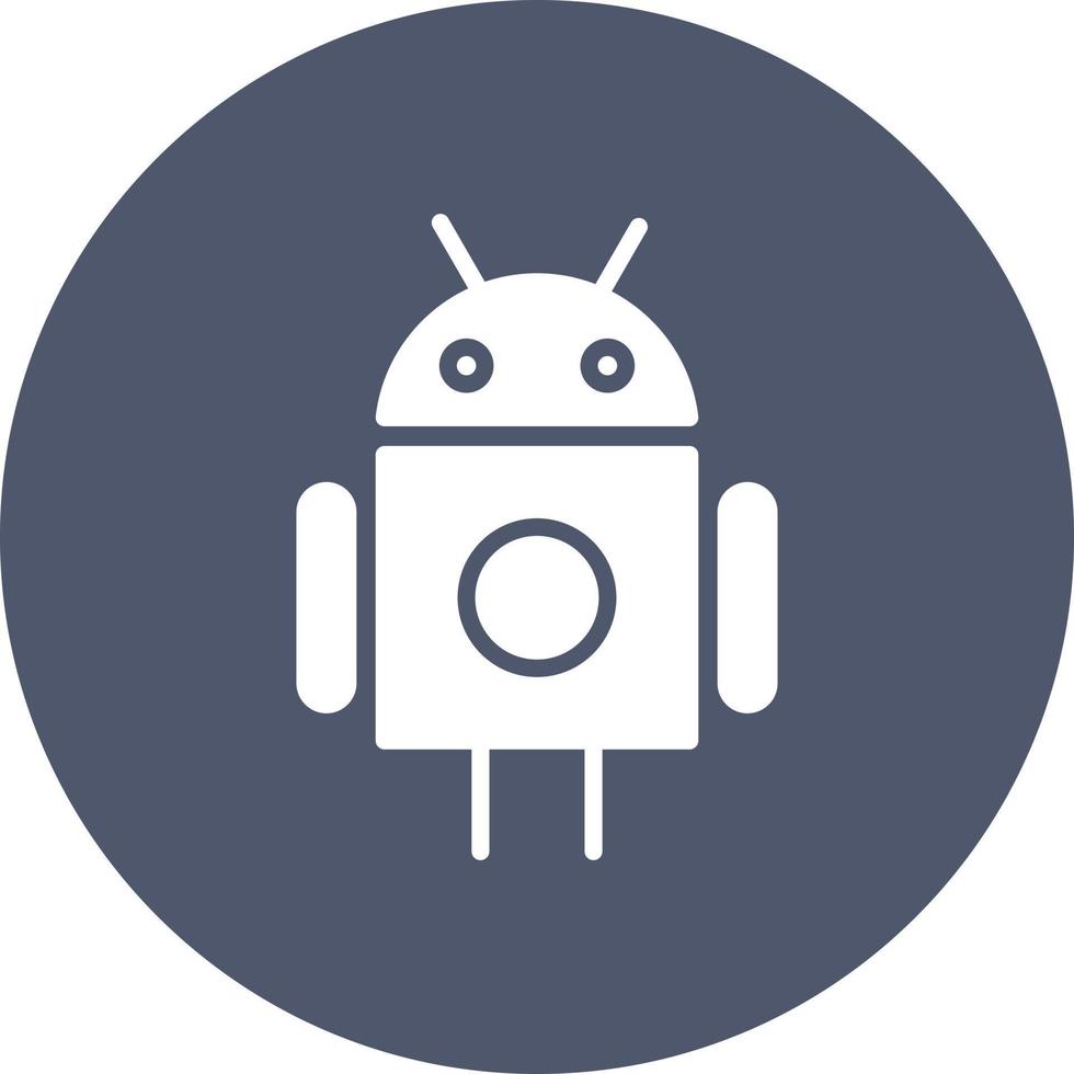 icono de vector de Android