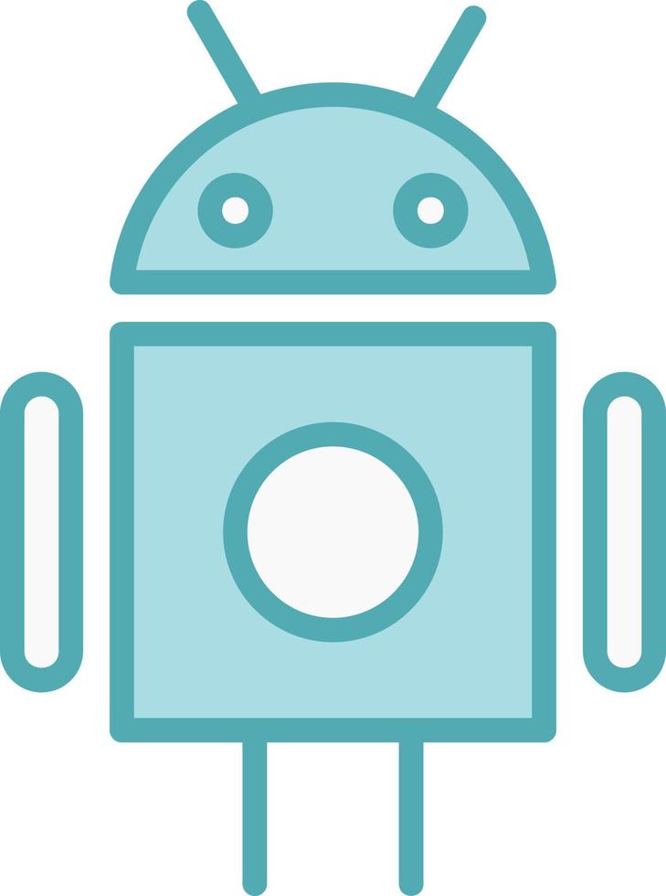 icono de vector de Android