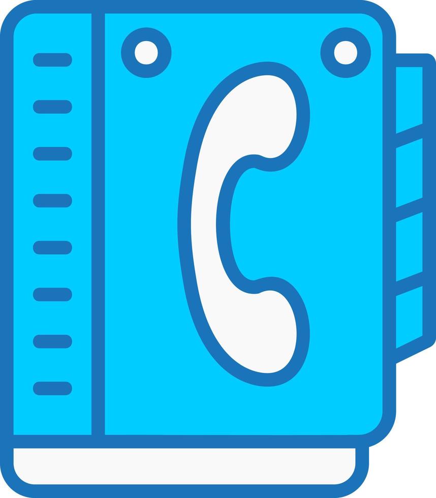 Contact Book Vector Icon