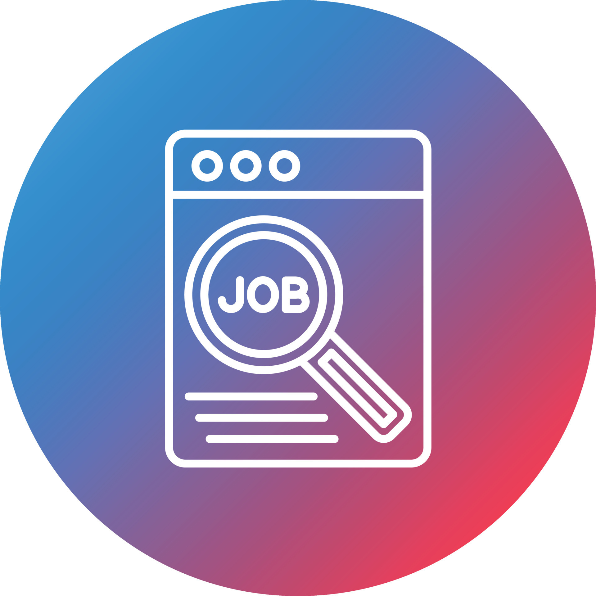 job-search-website-line-gradient-circle-background-icon-16826465-vector