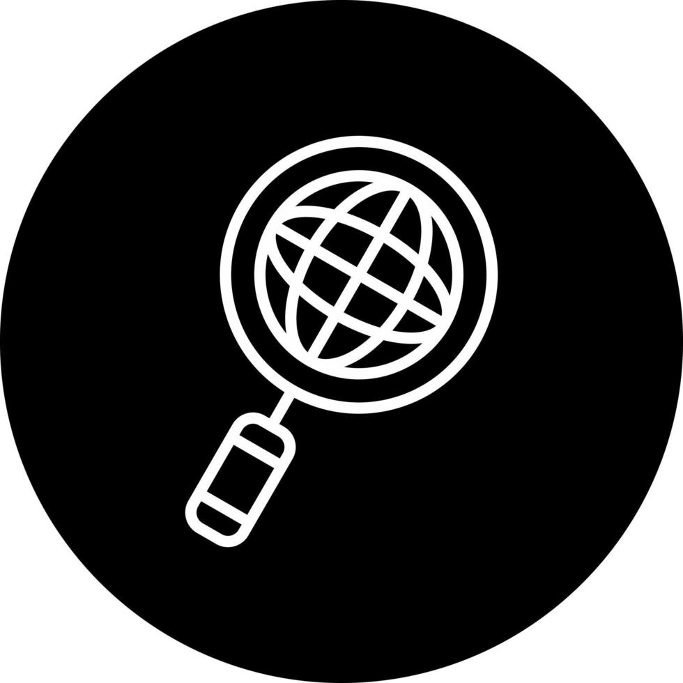 Global Search Vector Icon
