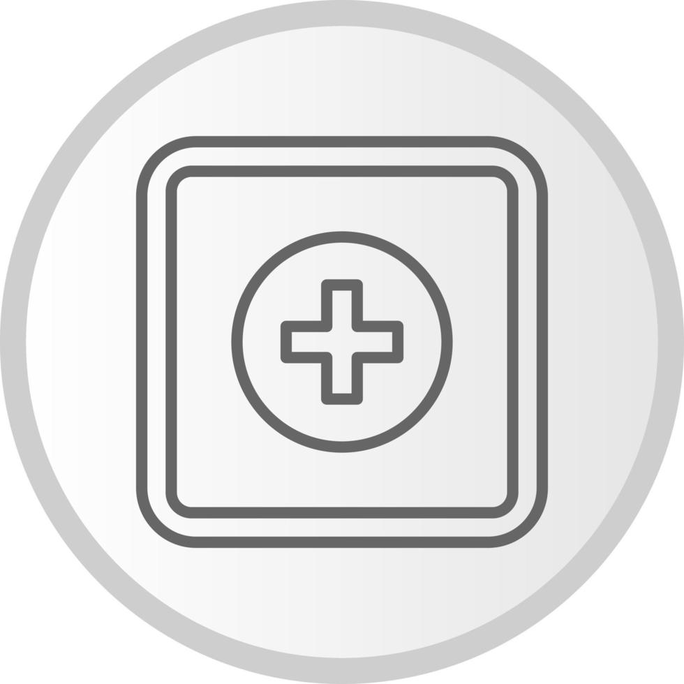 First Aid Symbol Vector Icon
