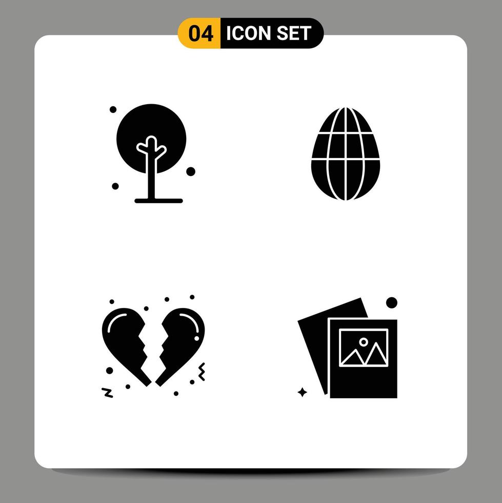 Solid Glyph concept for Websites Mobile and Apps farm love small holiday image Editable Vector Design Elements