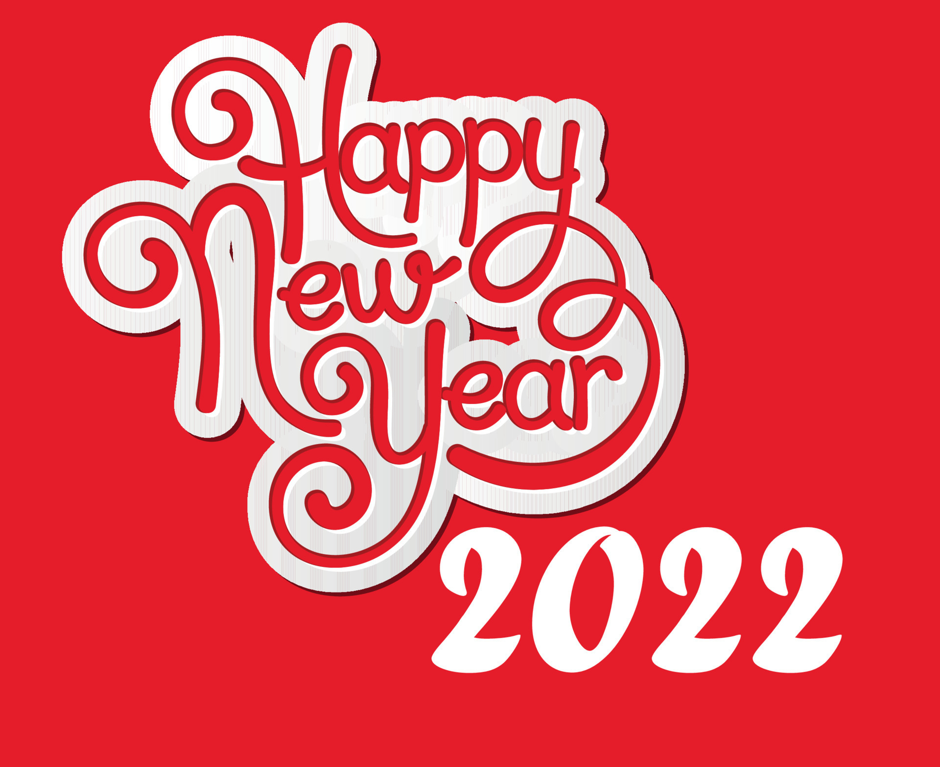 Happy New Year 2022 Vector 16828563 Vector Art at Vecteezy