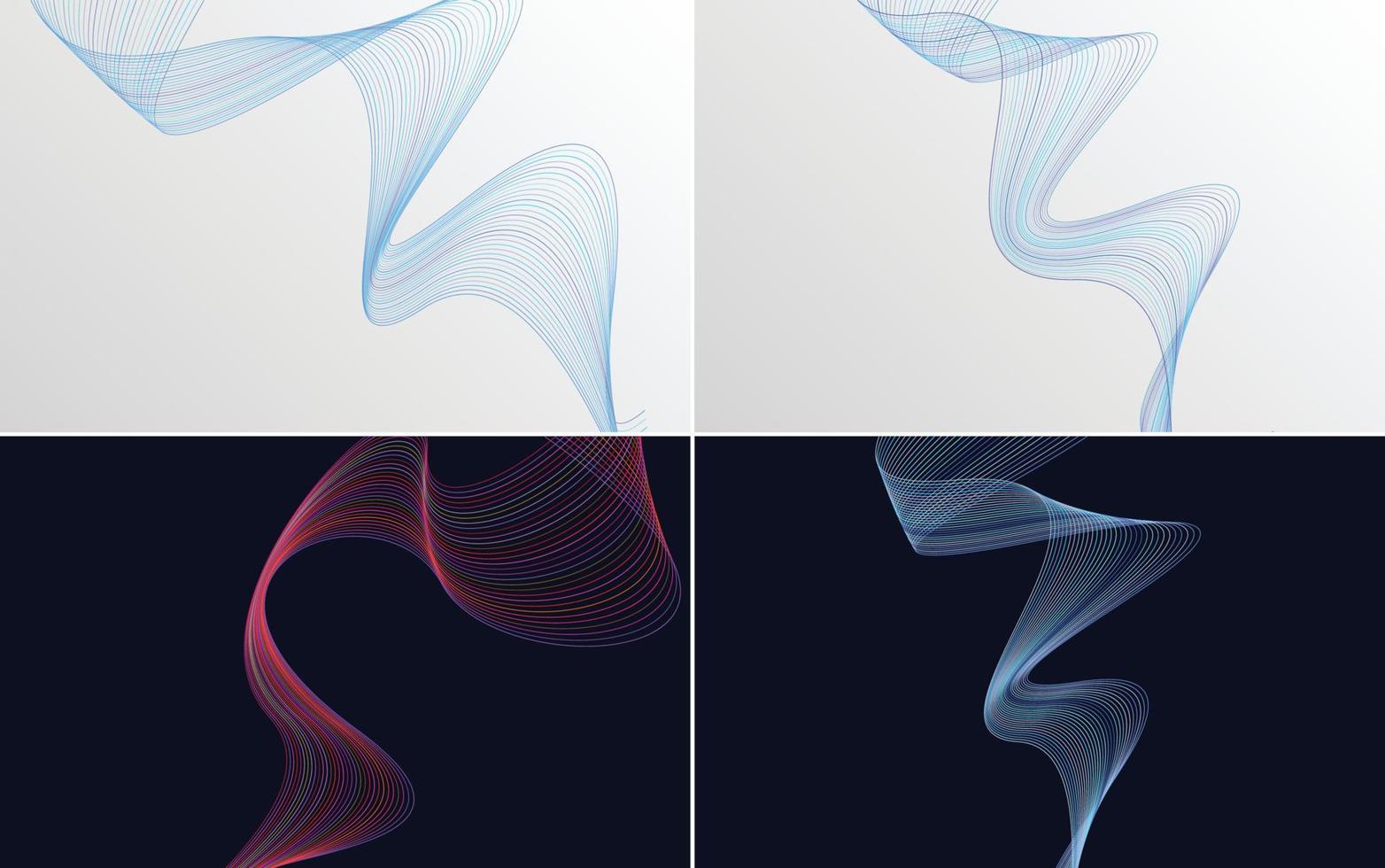 Use these vector backgrounds to create a professional look