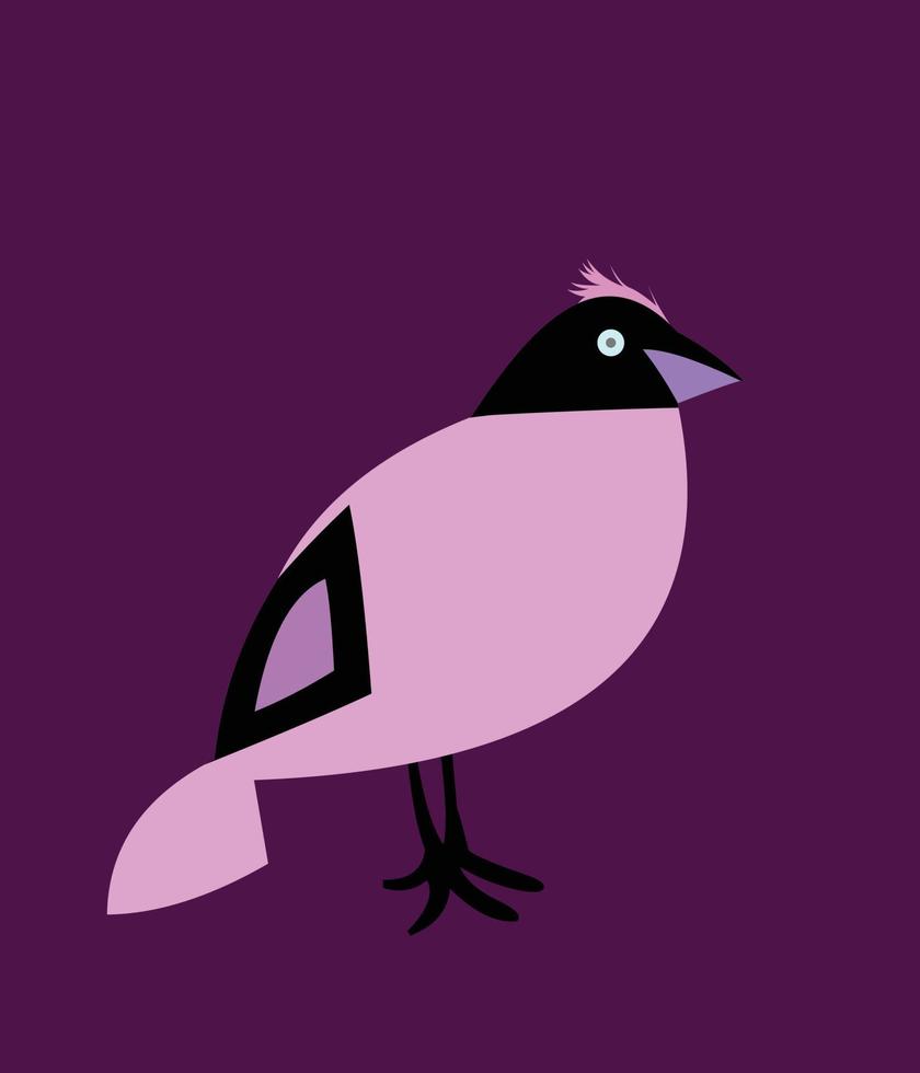 Weird Bird, 2D Art Animation indonesian style vector