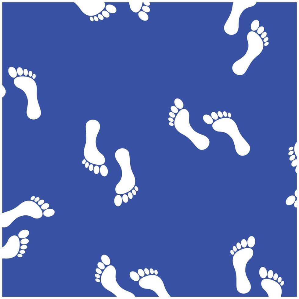 human footprint background vektor vector
