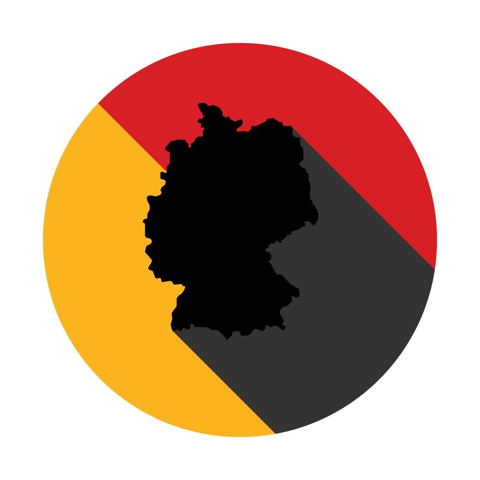 german map logo vector