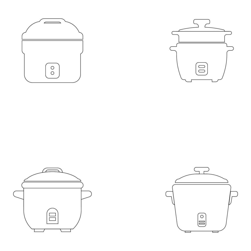 rice cooker icon vektor 16831426 Vector Art at Vecteezy