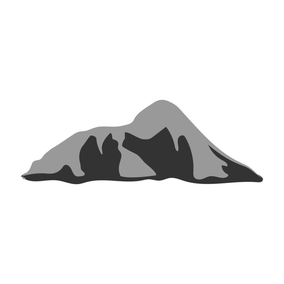 vector de icono de montaña