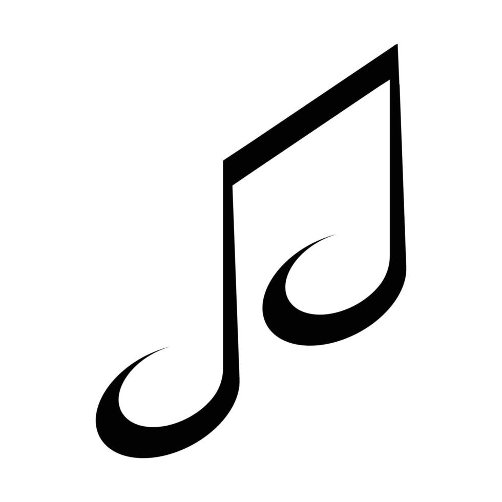 music note icon illustration design vector