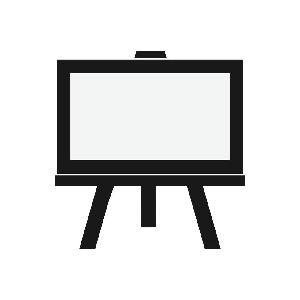 vector school chalk board icon