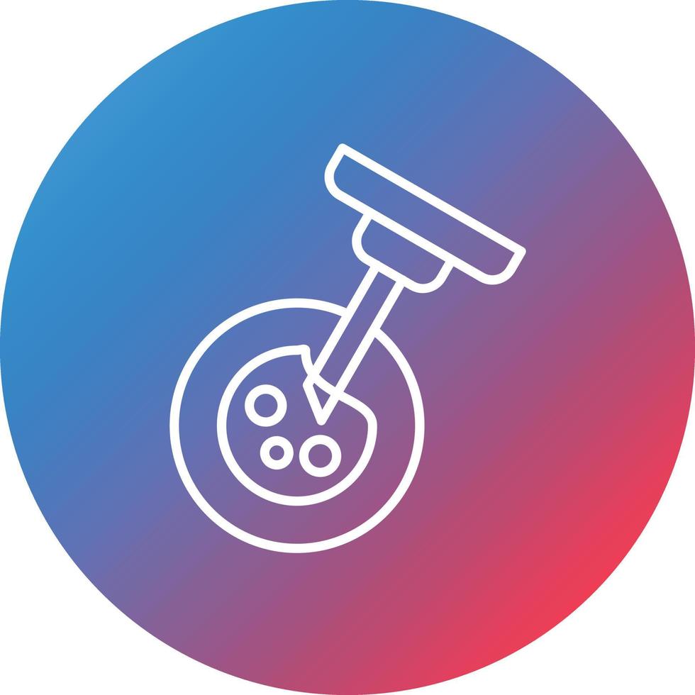 In Vitro Fertilization Line Gradient Circle Background Icon vector