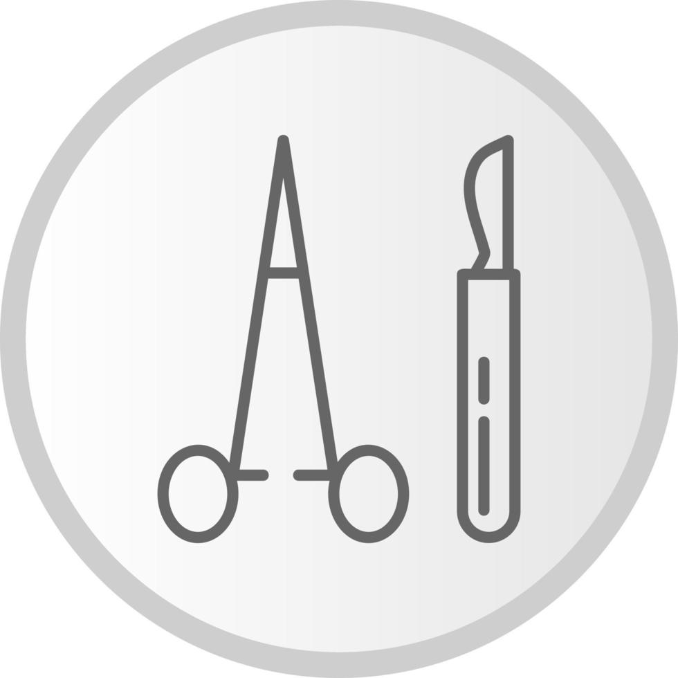 Surgeon Tools Vector Icon