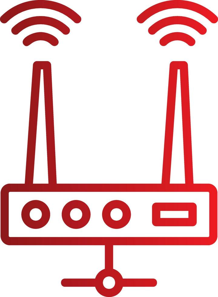 Router Device Vector Icon